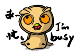 H.B.Owl Jr. vol 3 ver.English sticker #8305880