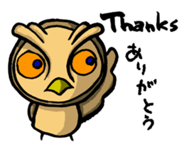 H.B.Owl Jr. vol 3 ver.English sticker #8305884