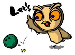 H.B.Owl Jr. vol 3 ver.English sticker #8305894