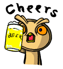 H.B.Owl Jr. vol 3 ver.English sticker #8305897