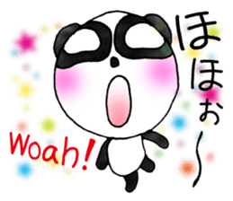 a panda with love 2 sticker #8306188