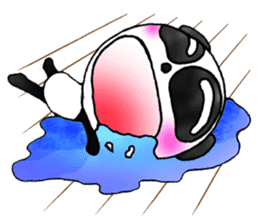 a panda with love 2 sticker #8306211