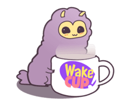 Little Purple Llama: Llamita sticker #8306341