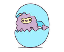 Little Purple Llama: Llamita sticker #8306358