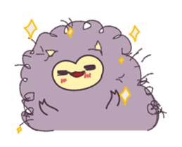 Little Purple Llama: Llamita sticker #8306359
