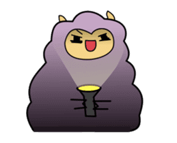 Little Purple Llama: Llamita sticker #8306361