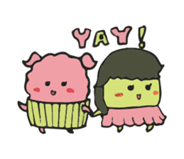 Lulu and Papa sticker #8306431