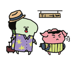 Lulu and Papa sticker #8306435