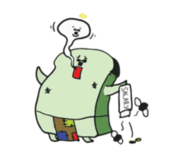 Lulu and Papa sticker #8306447