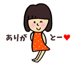 Very cute  girls sticker #8306584