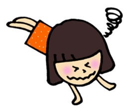 Very cute girls sticker #8306592