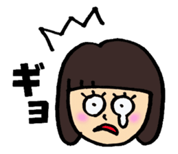 Very cute girls sticker #8306593