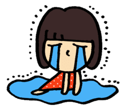 Very cute girls sticker #8306594