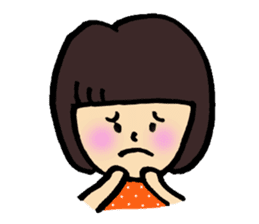 Very cute girls sticker #8306596