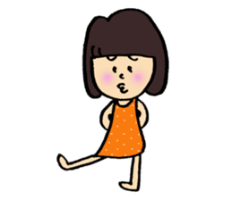 Very cute girls sticker #8306599