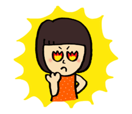 Very cute girls sticker #8306603
