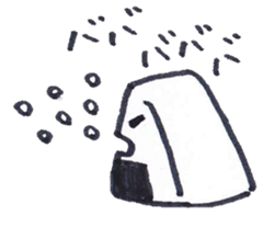 Japanese rice ball:ONIGIRI sticker #8307160