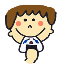Japanese rice ball:ONIGIRI sticker #8307164
