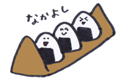 Japanese rice ball:ONIGIRI sticker #8307168
