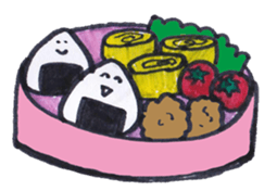 Japanese rice ball:ONIGIRI sticker #8307172