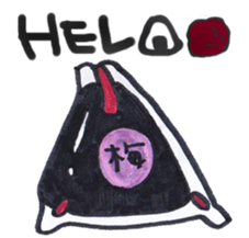 Japanese rice ball:ONIGIRI sticker #8307173
