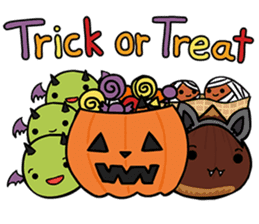 Minna no Mame : Halloween sticker #8307300