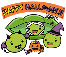 Minna no Mame : Halloween sticker #8307301