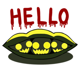 Minna no Mame : Halloween sticker #8307302