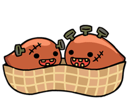 Minna no Mame : Halloween sticker #8307306