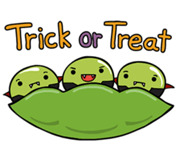 Minna no Mame : Halloween sticker #8307312