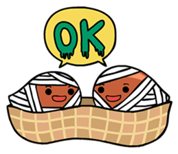 Minna no Mame : Halloween sticker #8307318