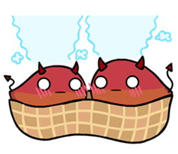 Minna no Mame : Halloween sticker #8307331