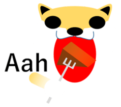 Shiba-inu POM's interjection sticker #8307460