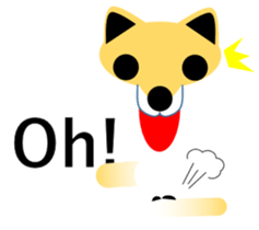 Shiba-inu POM's interjection sticker #8307483