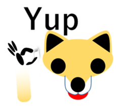 Shiba-inu POM's interjection sticker #8307499