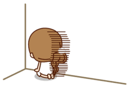 Message of a pretty bottle. sticker #8307517