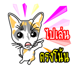 Maew Maew Thai Cat Ver.2 sticker #8307581