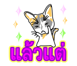 Maew Maew Thai Cat Ver.2 sticker #8307584