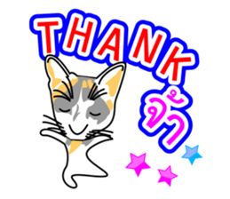 Maew Maew Thai Cat Ver.2 sticker #8307592