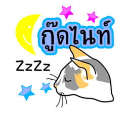 Maew Maew Thai Cat Ver.2 sticker #8307593