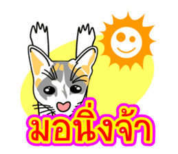 Maew Maew Thai Cat Ver.2 sticker #8307594