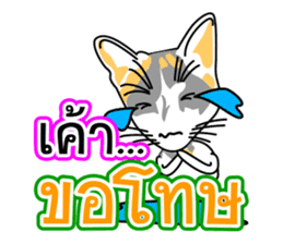 Maew Maew Thai Cat Ver.2 sticker #8307596