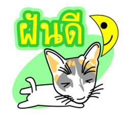 Maew Maew Thai Cat Ver.2 sticker #8307609