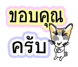 Maew Maew Thai Cat Ver.2 sticker #8307614