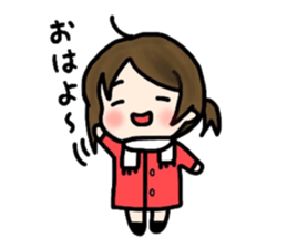 Sticker of a fine girl sticker #8307620