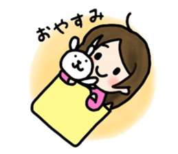 Sticker of a fine girl sticker #8307629