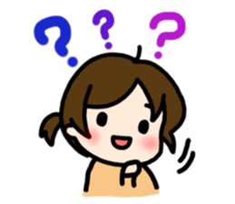 Sticker of a fine girl sticker #8307636