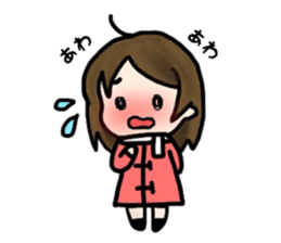 Sticker of a fine girl sticker #8307647