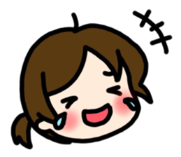 Sticker of a fine girl sticker #8307649