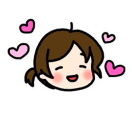 Sticker of a fine girl sticker #8307655